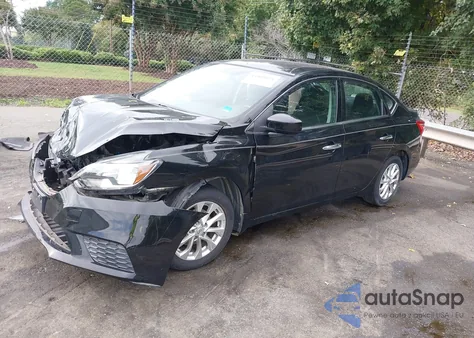 2017 Nissan Sentra S из США, поврежденный, VIN 3N1AB7AP6HY245909